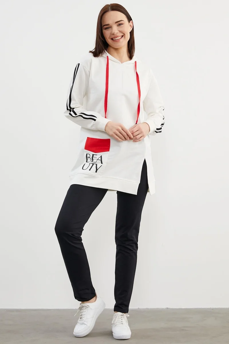 Sementa 76137 Kapüşonlu Oversize Eşofman Takım