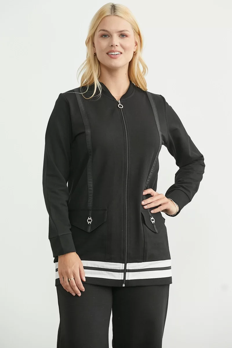 Sementa 76511 Tam Fermuarlı Tunik Eşofman Takım