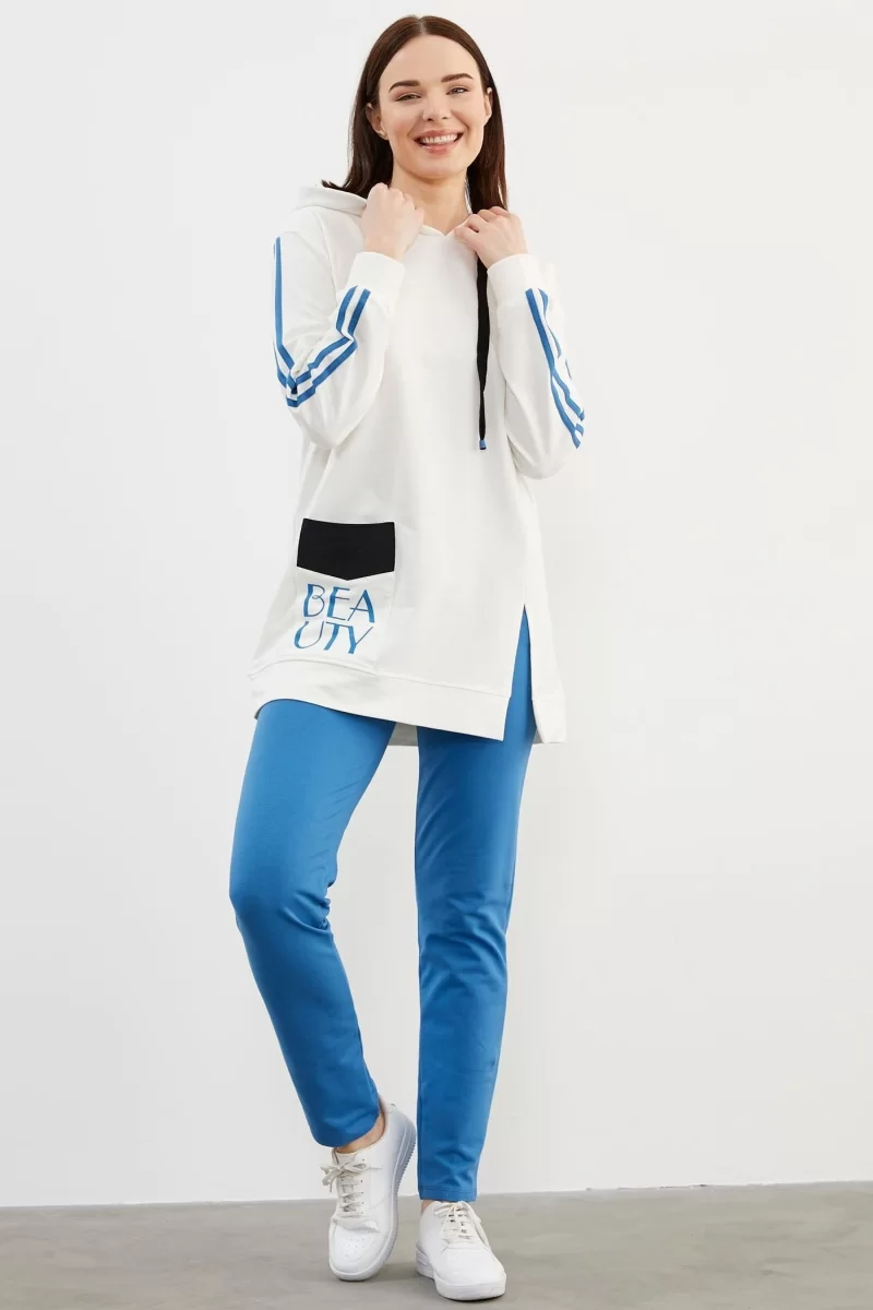 Sementa 76137 Kapüşonlu Oversize Eşofman Takım