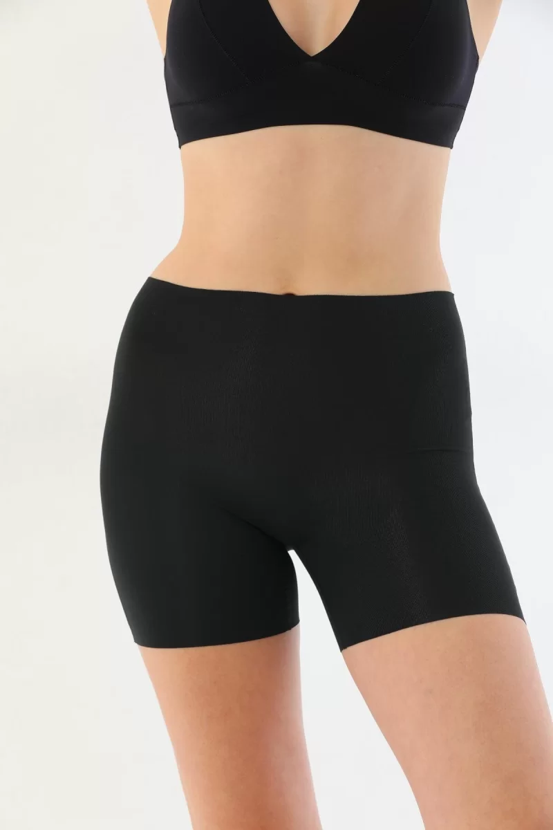 Siyah MI 2703 Lazer Kesim İz Yapmaz Hayalet Boxer
