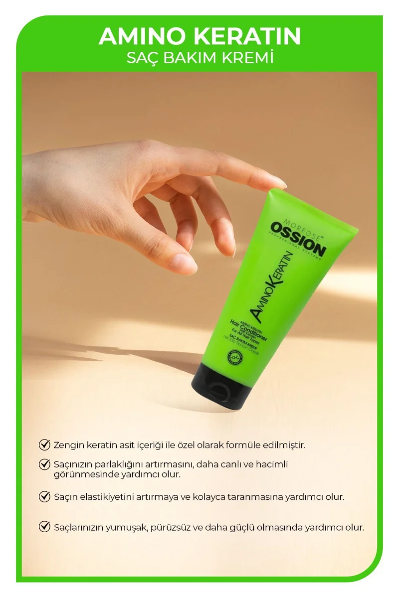 Saç Bakim Kremi & Ossion Amino Keratin 300ML