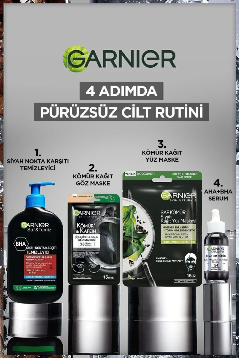 Maske Kömür +Kafein Göz