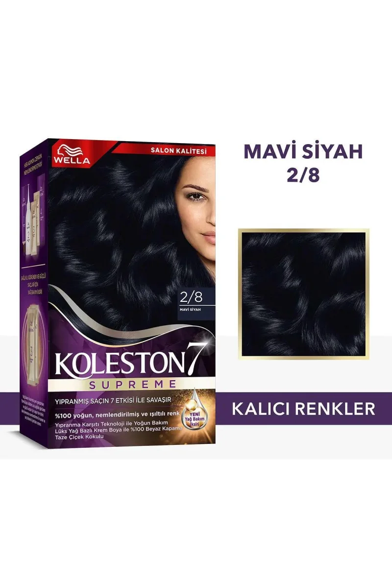 Kit Saç Boyasi & No: 2/8 Blu Yeni 23