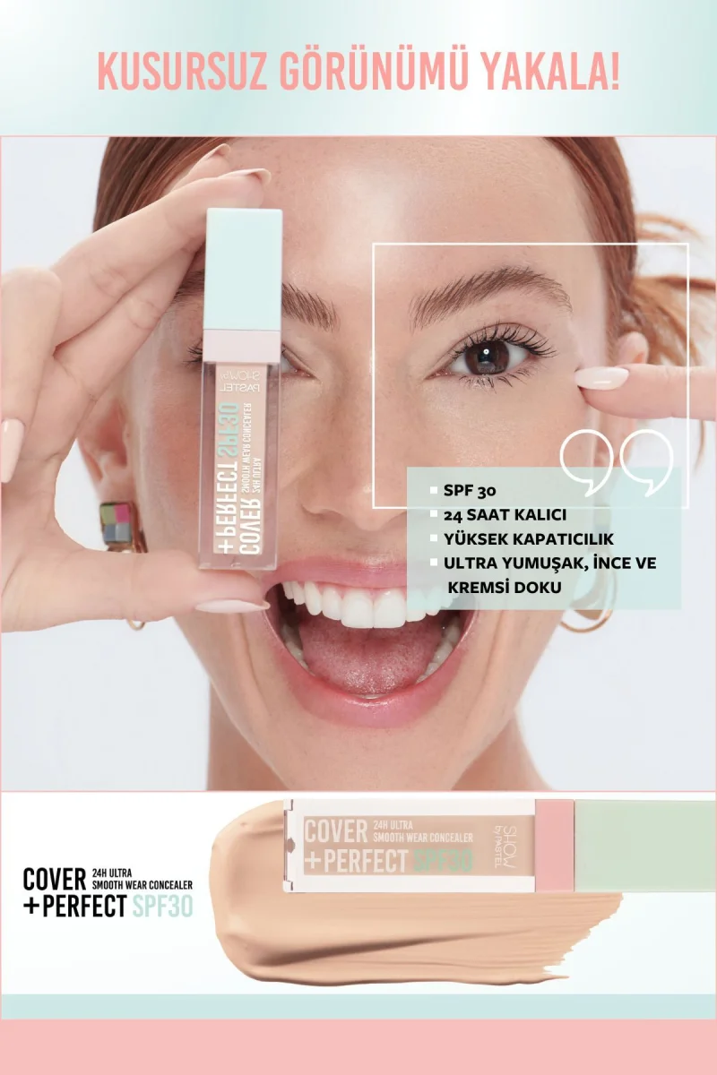Cover+Perfect Concealer SPF30 Ultra Kapatıcı 301 Fair