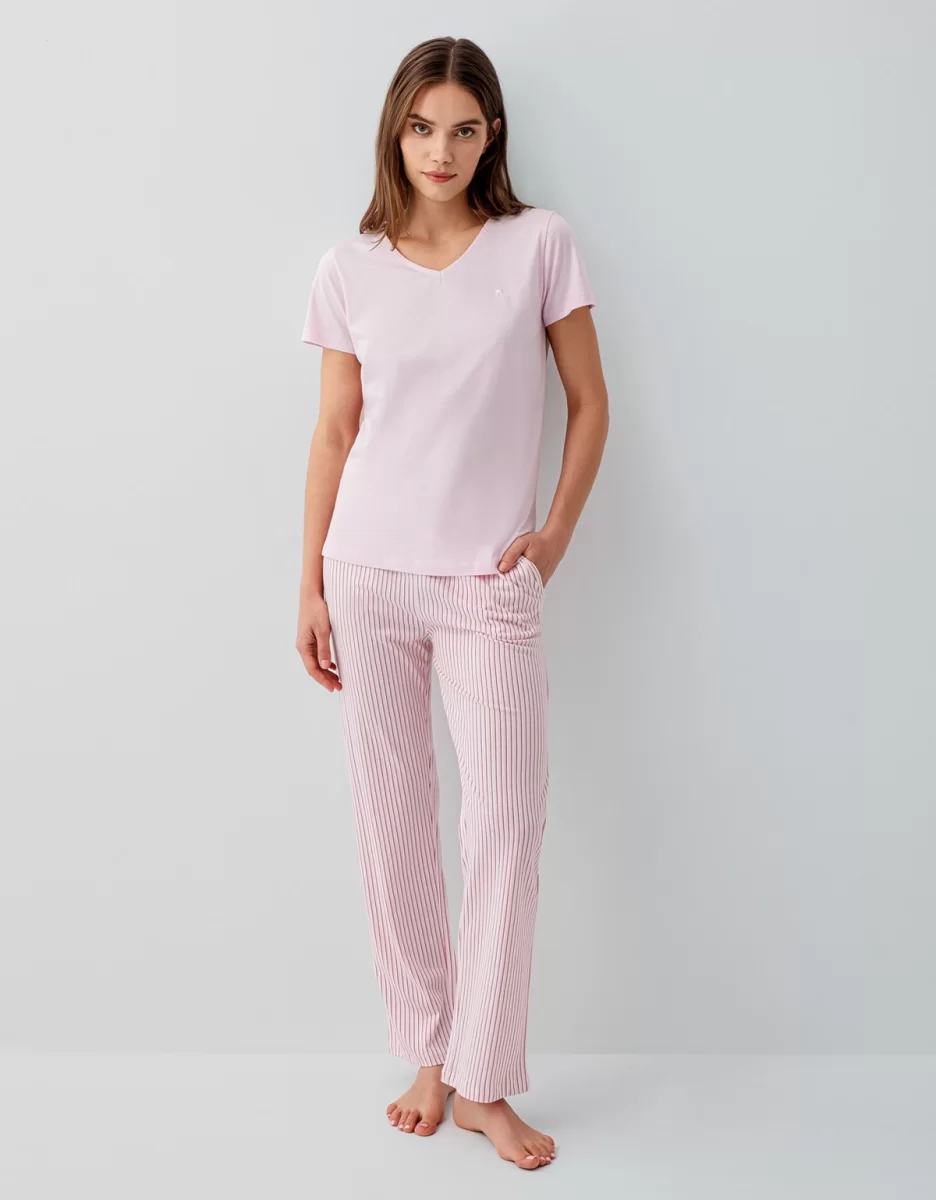 Pierre Cardin 9202-S Kısa Kol Pijama Takımı