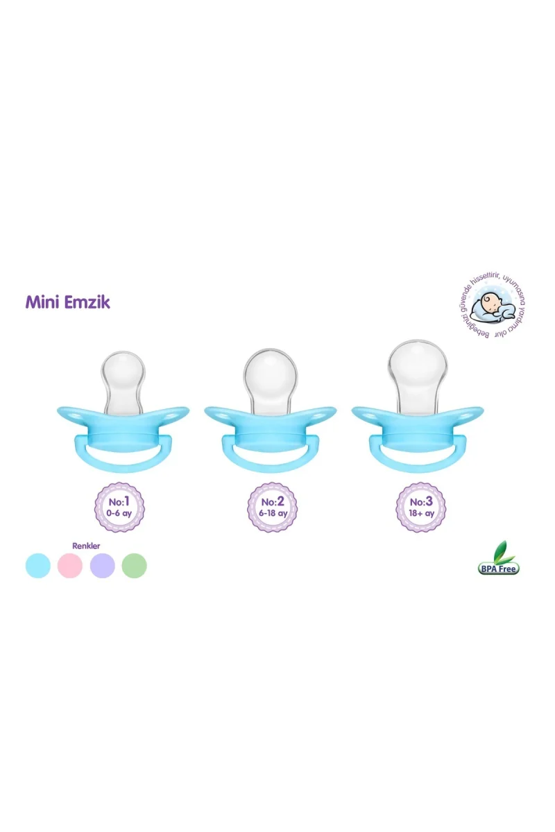 Mini Damaklı Emzik No.1