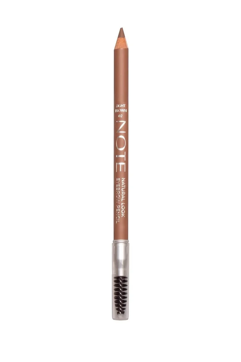Natural Look Eyebrow Pencil 02 Light Brown Kaş Kalemi - Kahverengi