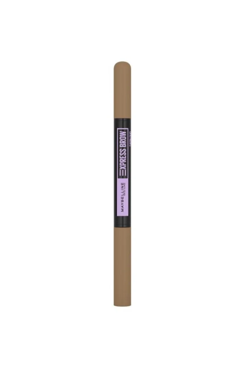 New York Express Brow Satin Duo Çift Tarafli Kaş Kalemi - 01 Açık Ton