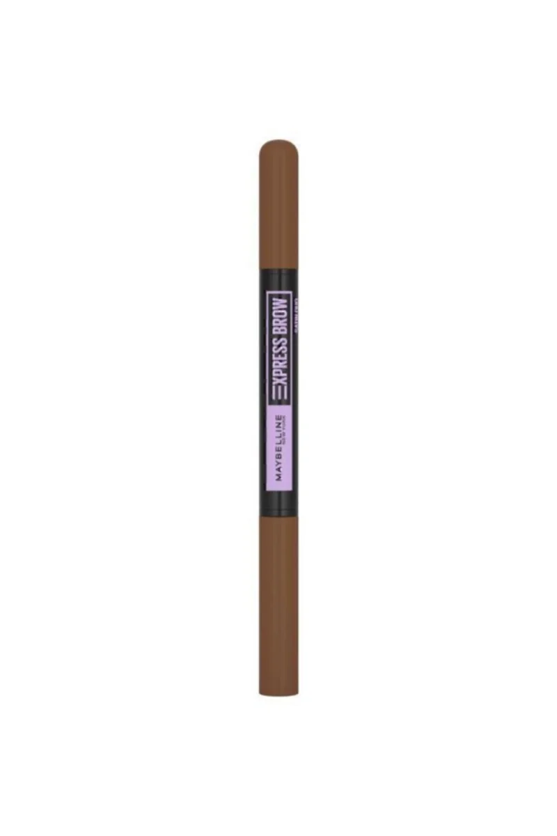 Newyork Kaş Kalemi & Brow Satin Duo Çift No: 02 Med Brown Orta Ton