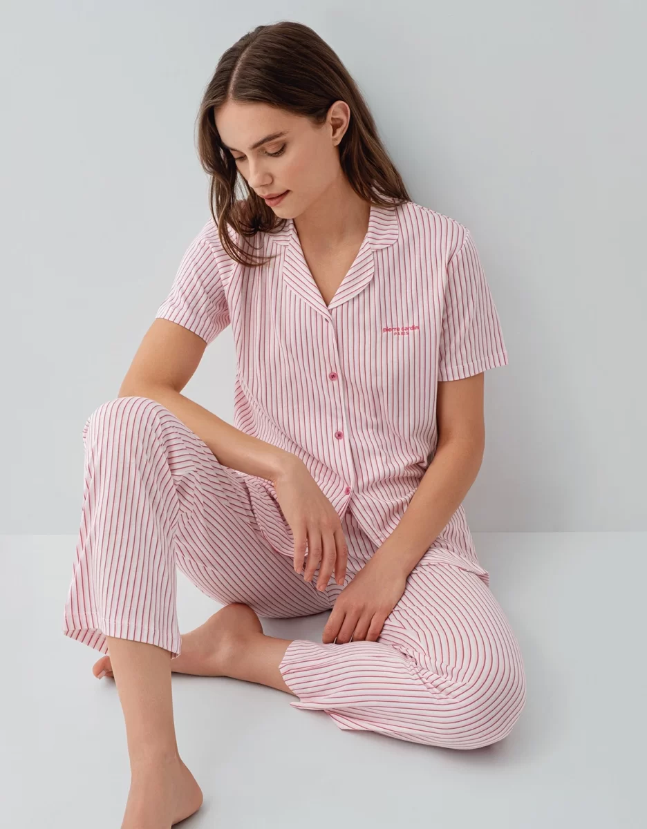 Pierre Cardin 9204-S Kadın Gömlek Pijama Takım