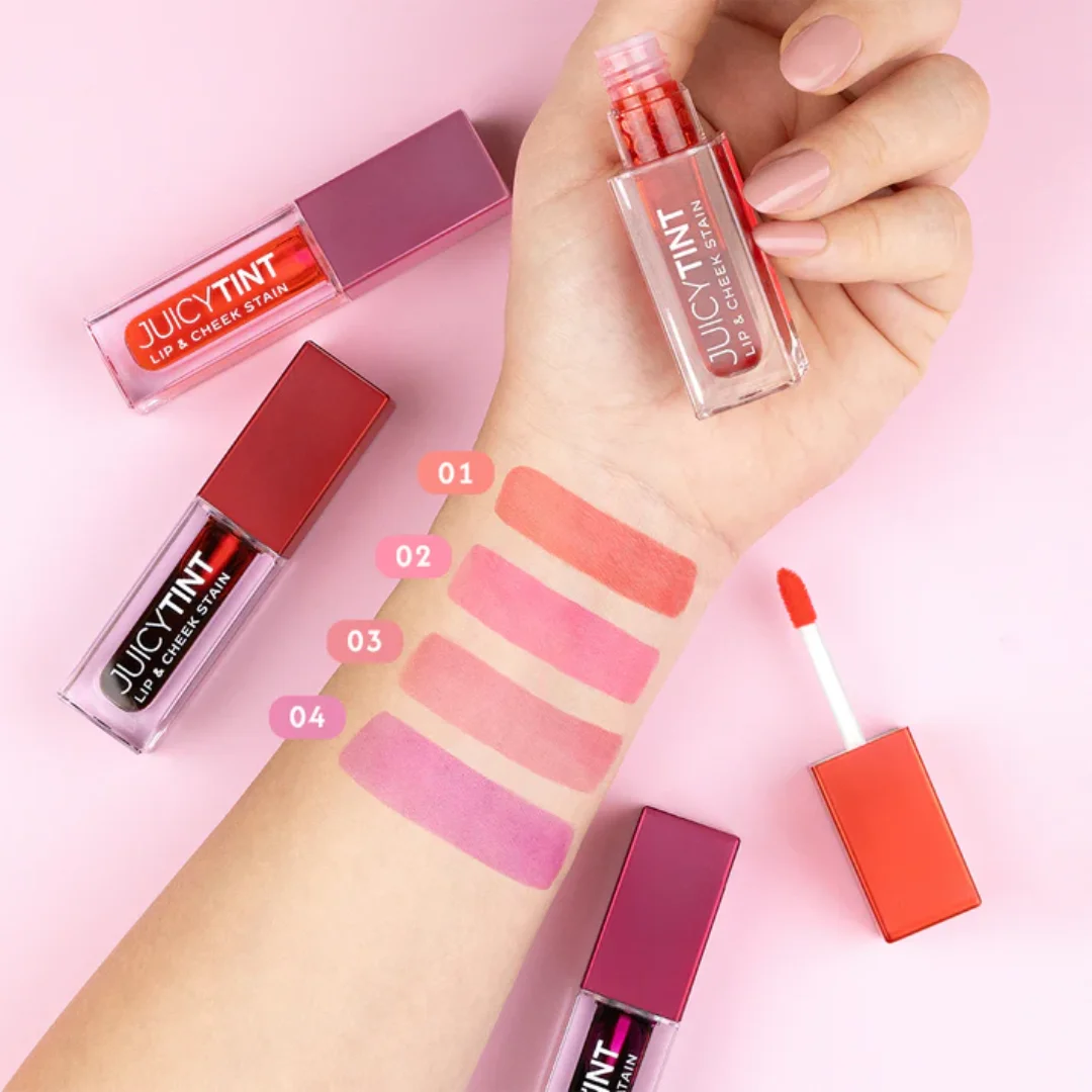 Juicy Tint Lip & Cheek Stain No: 02 Pink Crush - Ruj & Allık