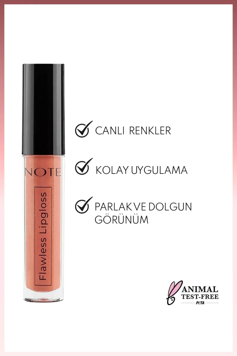 Dudak Parlatici & Flawless Lipgloss No: 05