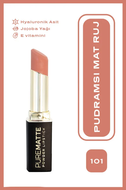 Pure Matte Powder Lipstick - 101 - Pudralı Mat Ruj