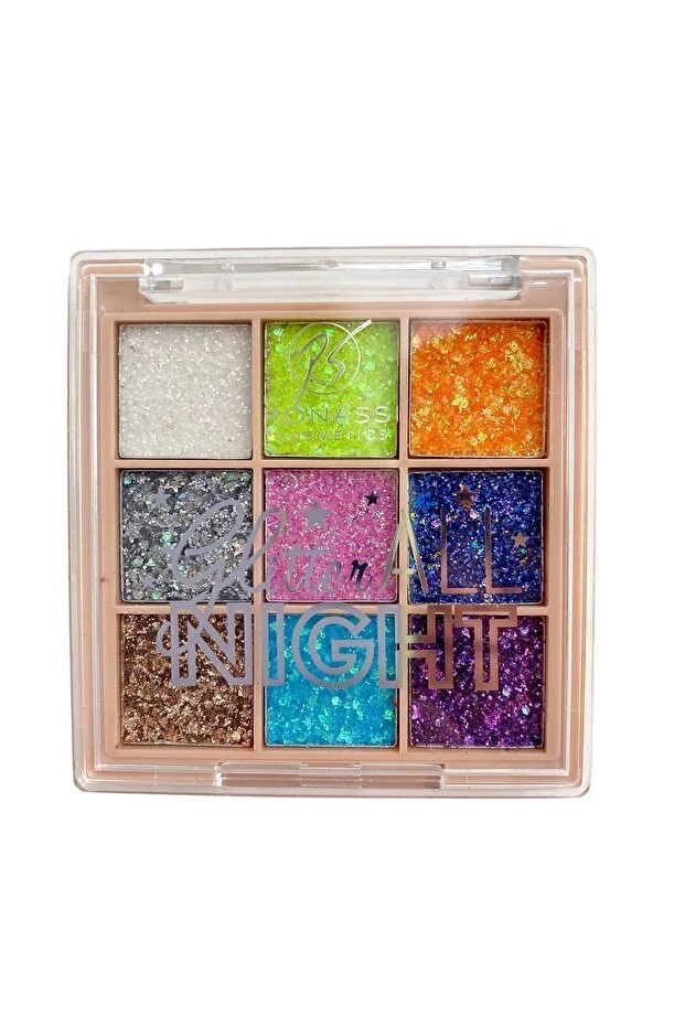 Göz Fari & Glitter Simli Işıltılı Renkli