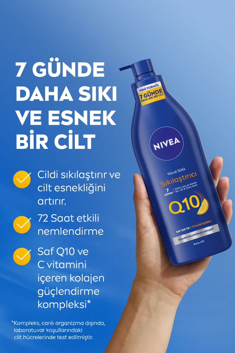Q10 Sıkılaştırıcı Vücut Sütü Kuru Cilt