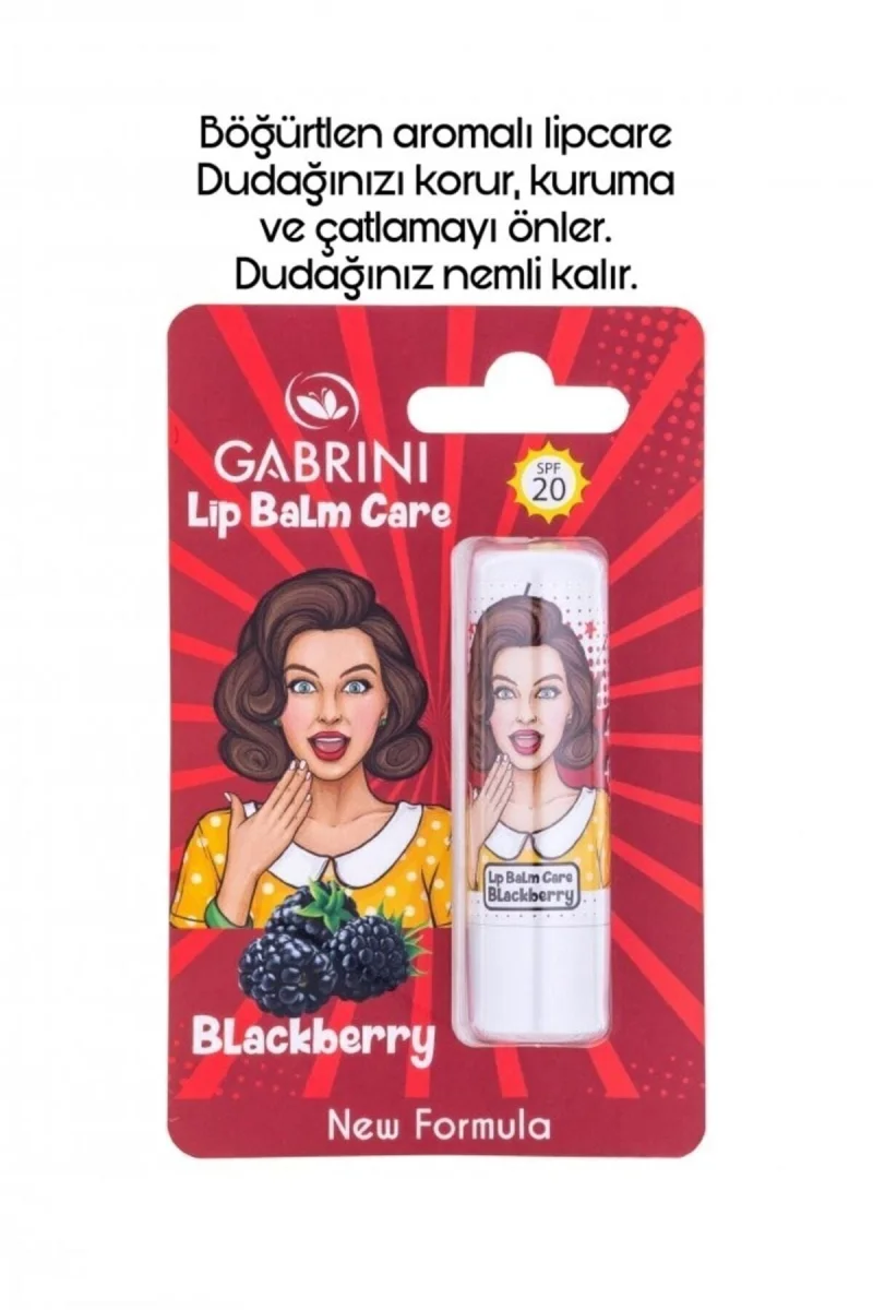 Lipbalm Care Böğürtlen