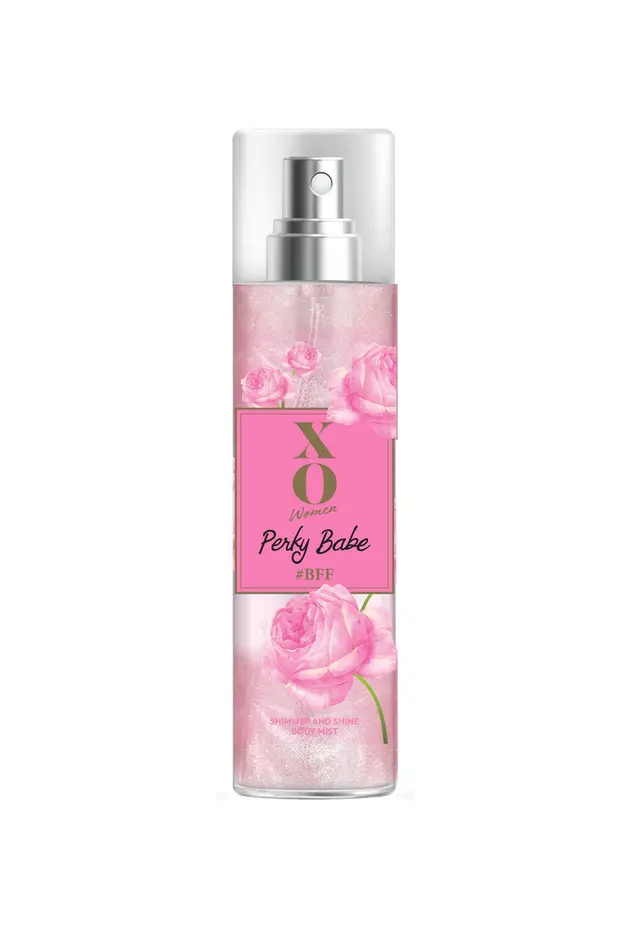 Xo Deodorant Body Splash & Shimmer Mist Perky Babe Kadin 150ML