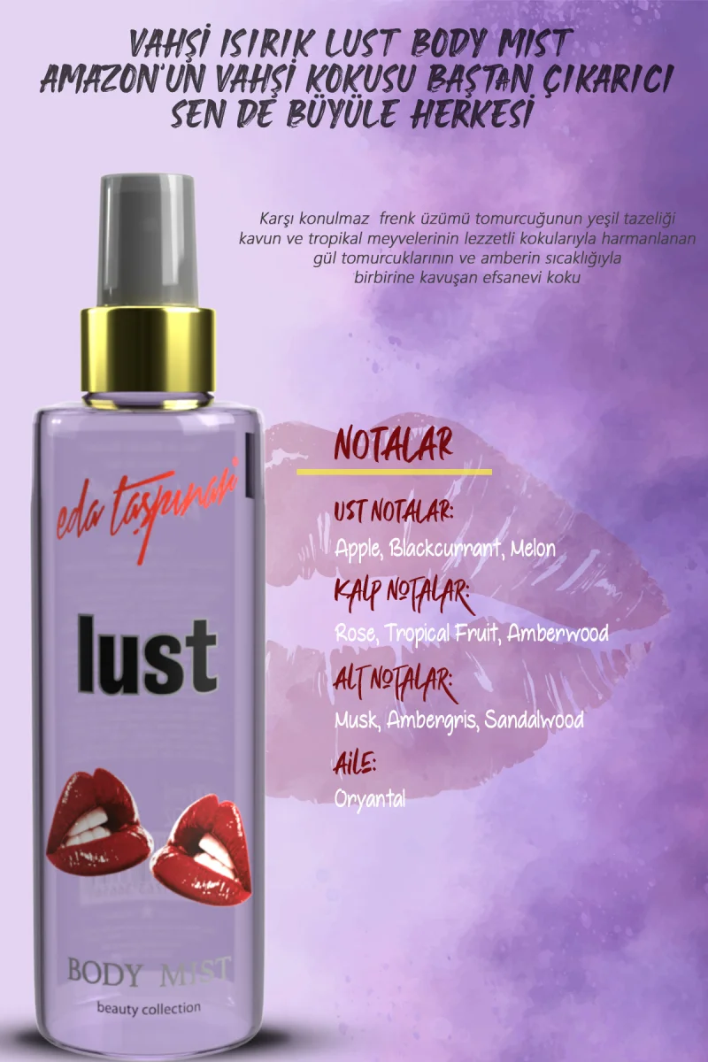 Deodorant Body Splash & Lust Kadin 200ML
