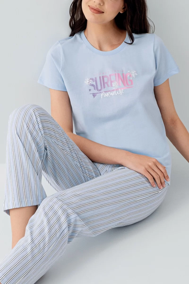 Arnetta 3598-S Kısa Kol Pijama Takımı