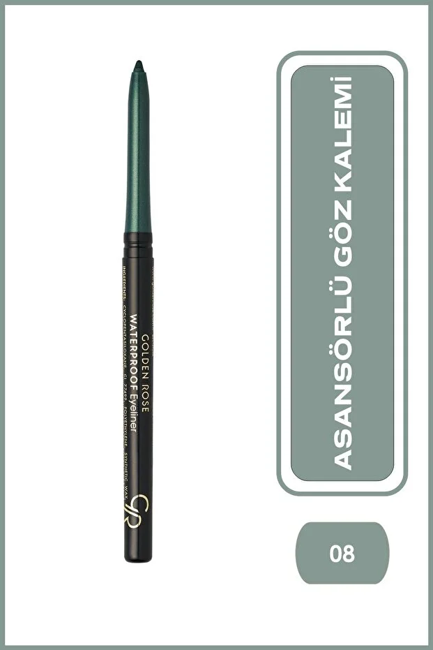 Waterproof Automatic Eyeliner 08 Asansörlü Göz Kalemi