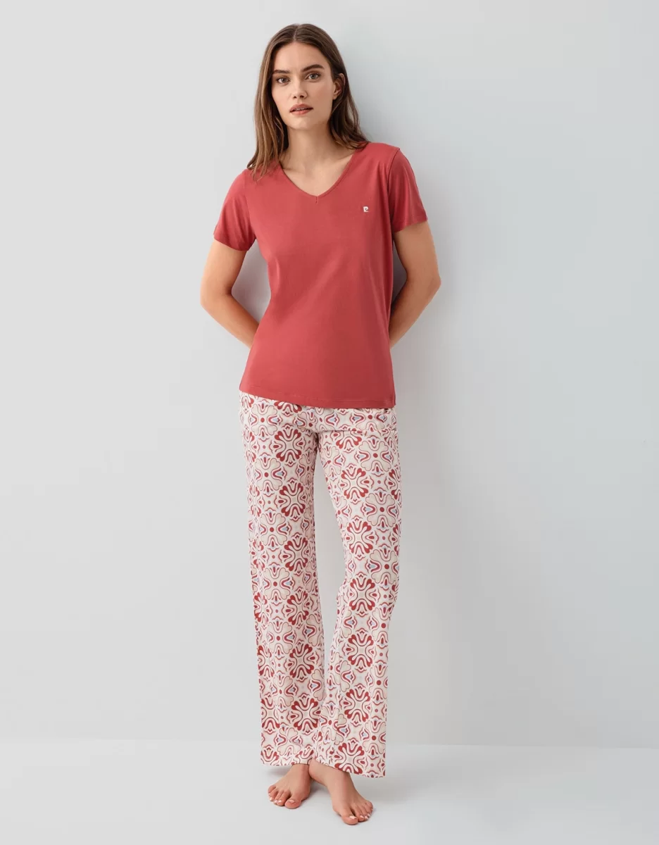 Pierre Cardin 9195-X Kadın Kısa Kol Pijama Takımı