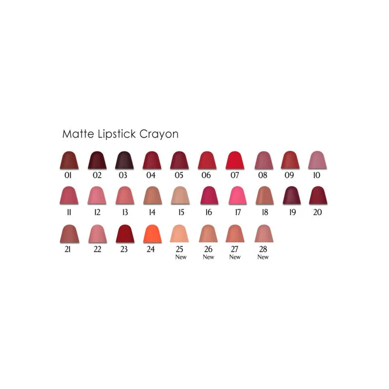 Matte Lipstick Crayon 28 Mat Ruj 3,5 g