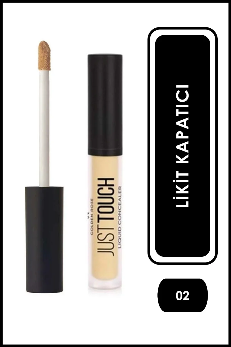 Just Touch Liquid Concealer No: 04 - Likit Kapatıcı