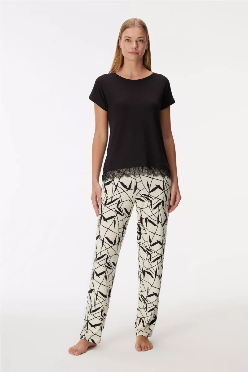 Anıl 11361 Kadın T-Shirt Ve Pantalon Takım