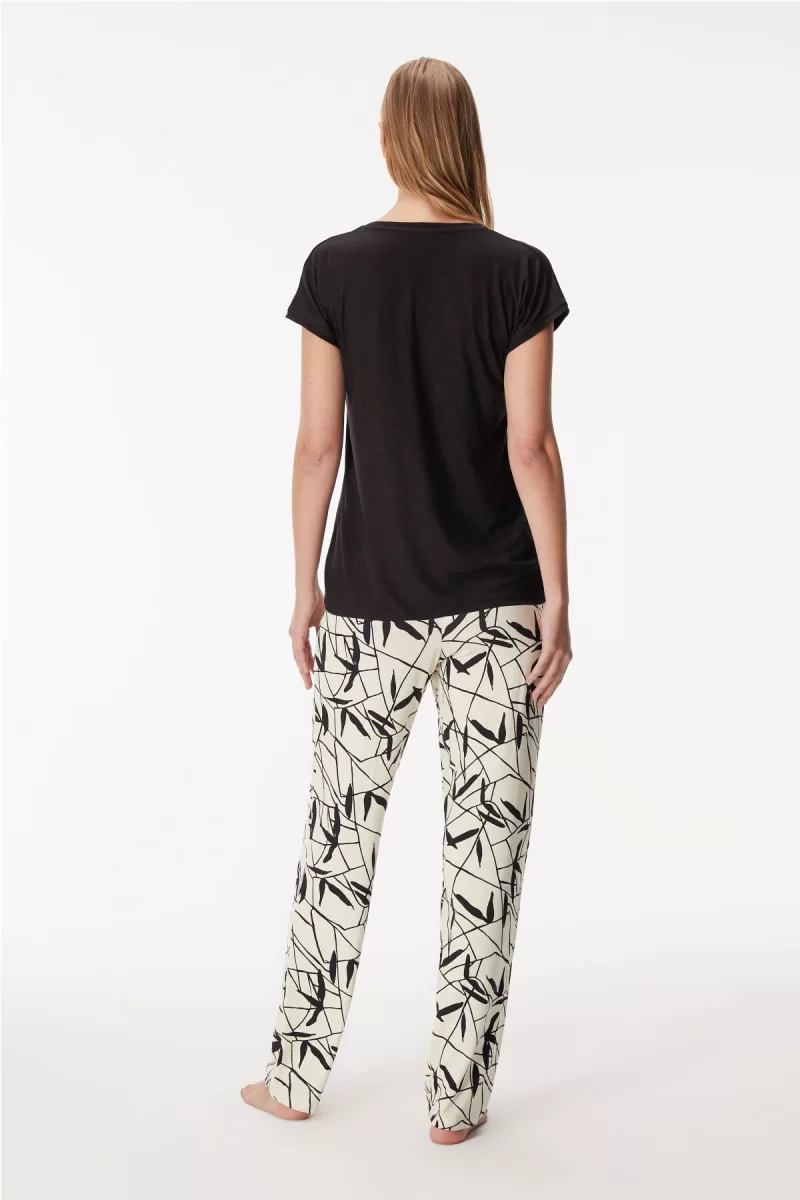 Anıl 11361 Kadın T-Shirt Ve Pantalon Takım