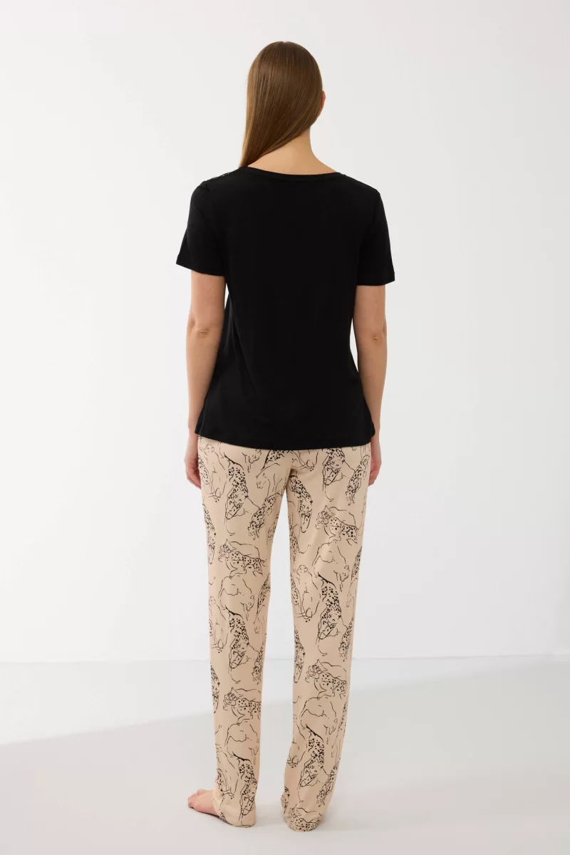 Anıl 11650 Kadın T-Shirt Ve Pantalon Takım