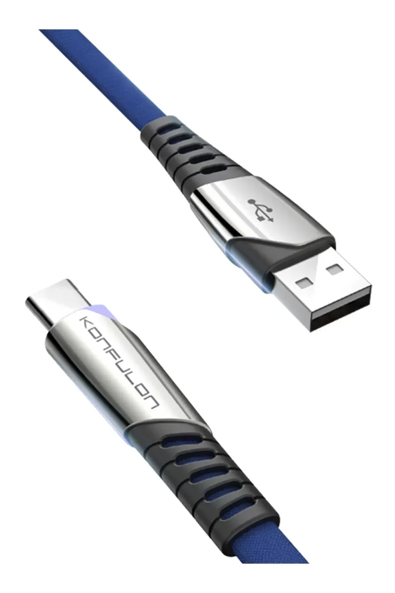 DC18 Type-C Kablo 1M 5A - Mavi