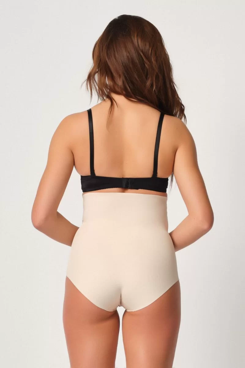Ten  2708 Lazer Yüksek Bel Kesim Slip Hayalet Korse
