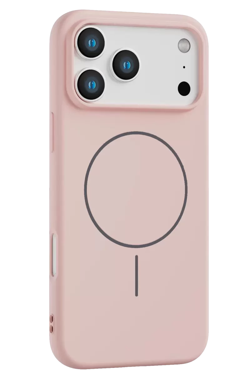 iPhone 17 Pro Max Jully Magsafe Kapak - Pudra