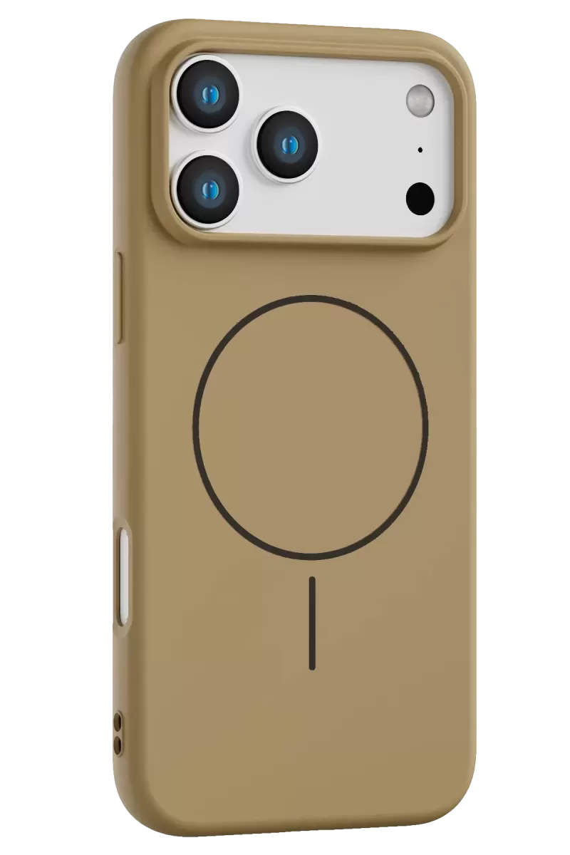 iPhone 17 Pro Max Jully Magsafe Kapak - Çöl Titanyum