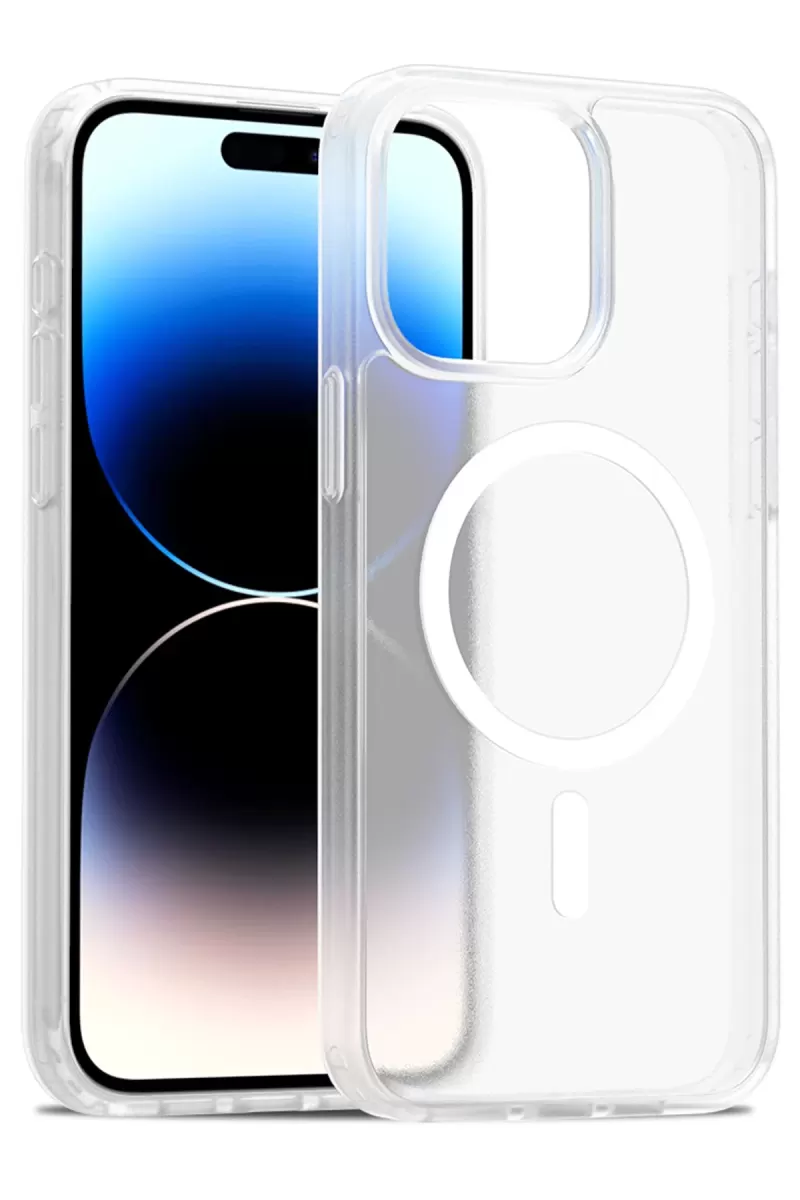 iPhone 15 Pro Jota Magsafe Kapak - Şeffaf