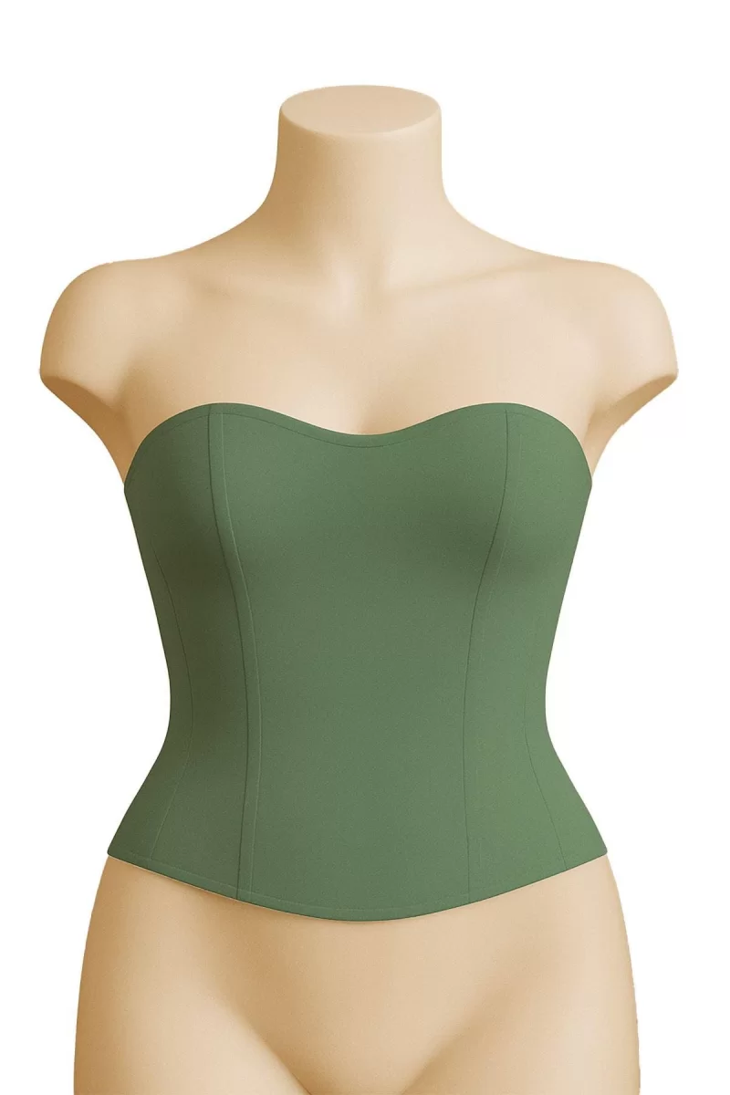Yeşil  9155 Terletici Korse Büstiyer