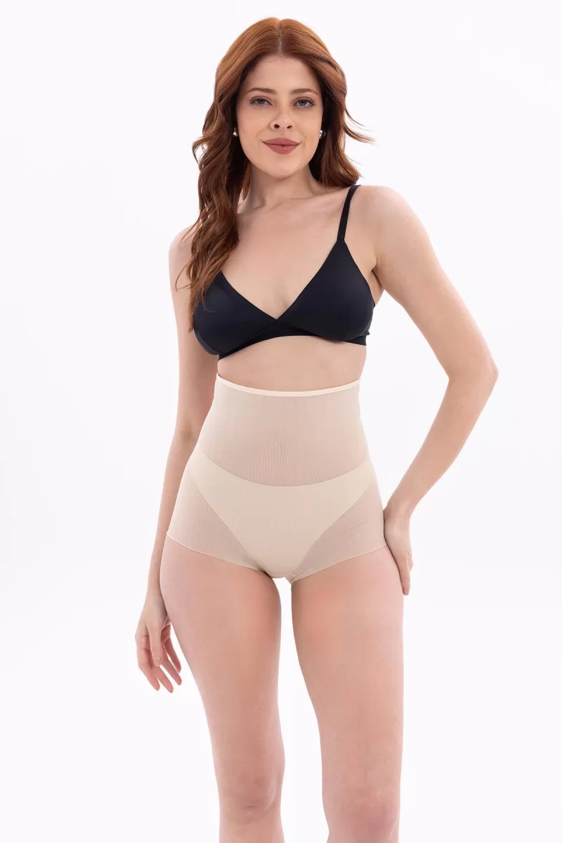 Ten  2706 Lazer Tül Toparlayıcı Slip Hayalet Korse