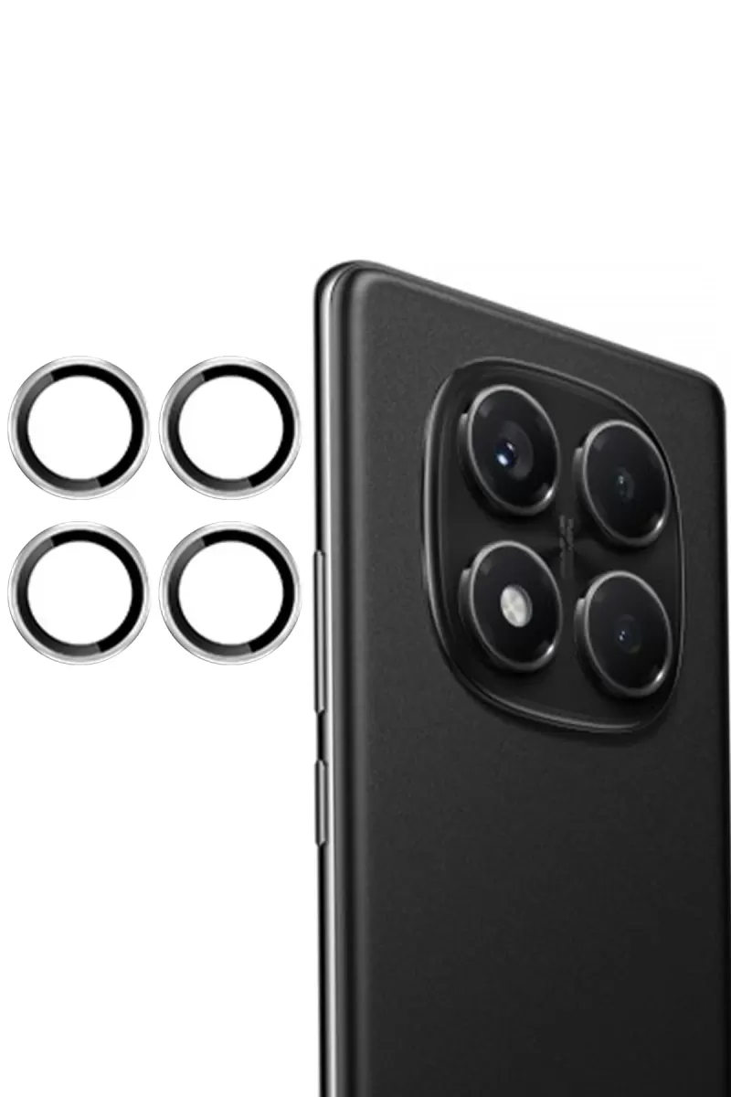 Note 14 Pro 4G PVD Metal Kamera Lens - Gümüş