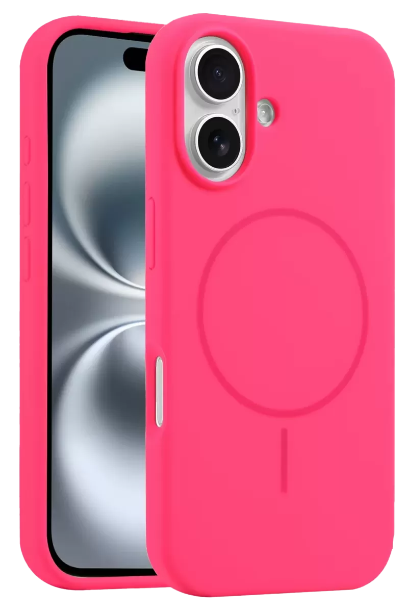 iPhone 16 Kılıf Jully Magsafe Kapak - Pembe