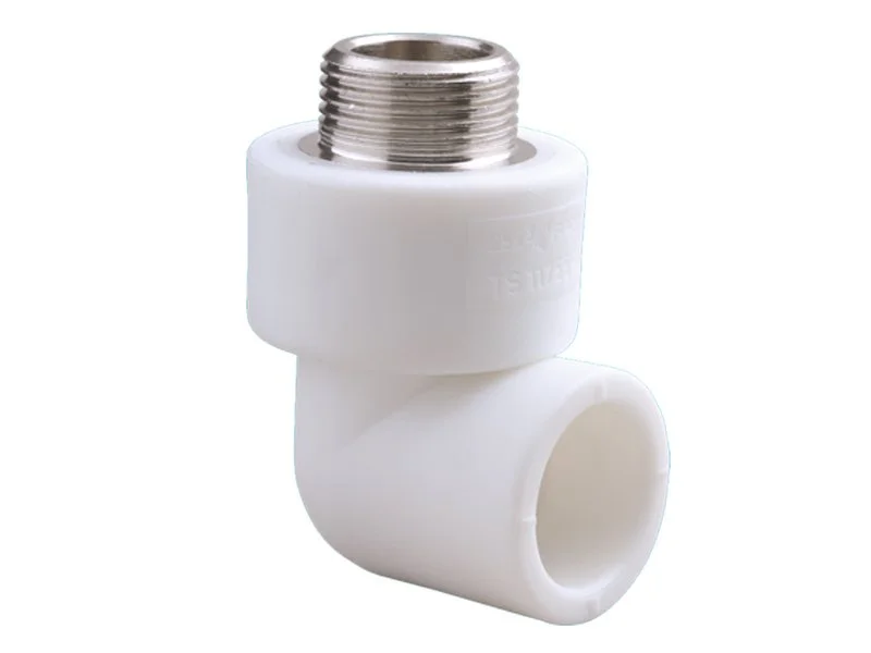 Pvc Boru PPRC Dış Dişli Dirsek 20x3/4 10 Adet