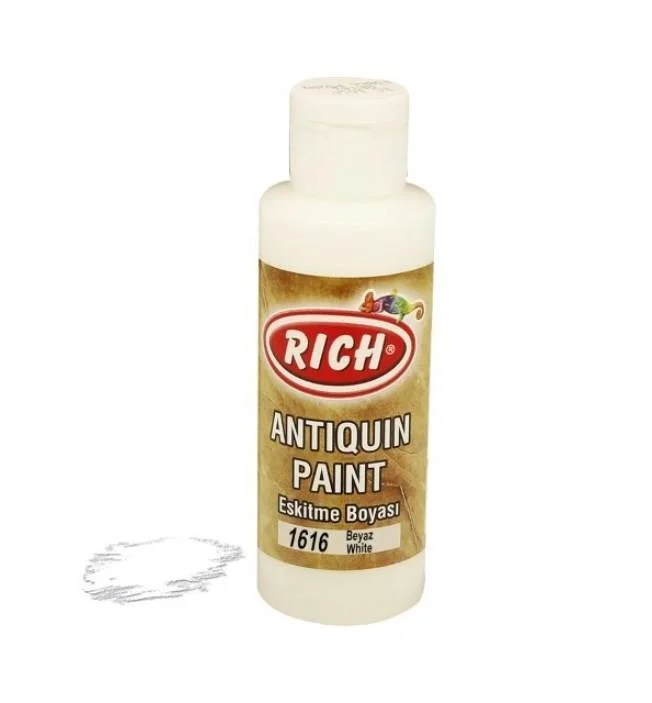1616 Beyaz 120 ml Eskitme Ahşap Boyası