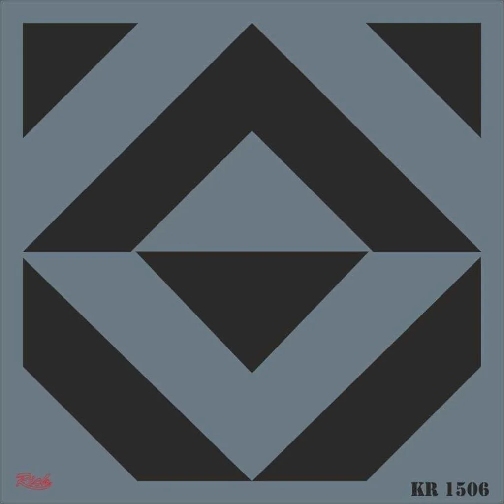 KR 1506 Fayans Stencil 30X30 cm