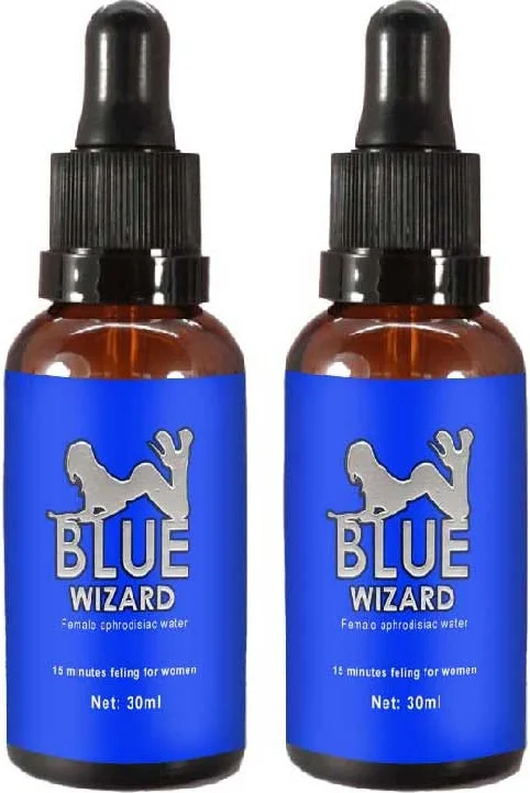 Blue Wizard 2 Adet Soğuk Kadınların Kullanımına Çok Özel Drop.s Içecek 30 ml Lov.e