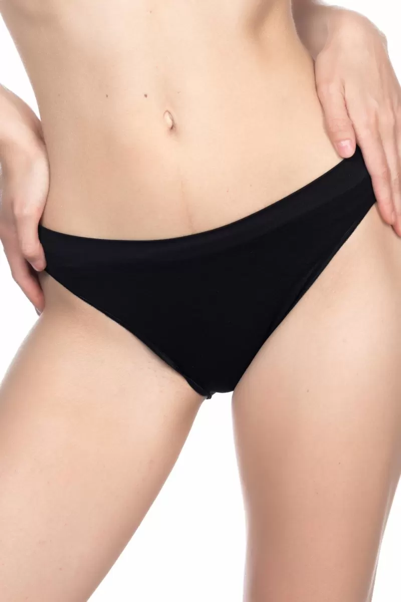 Siyah  3001 Soft Slip Külot