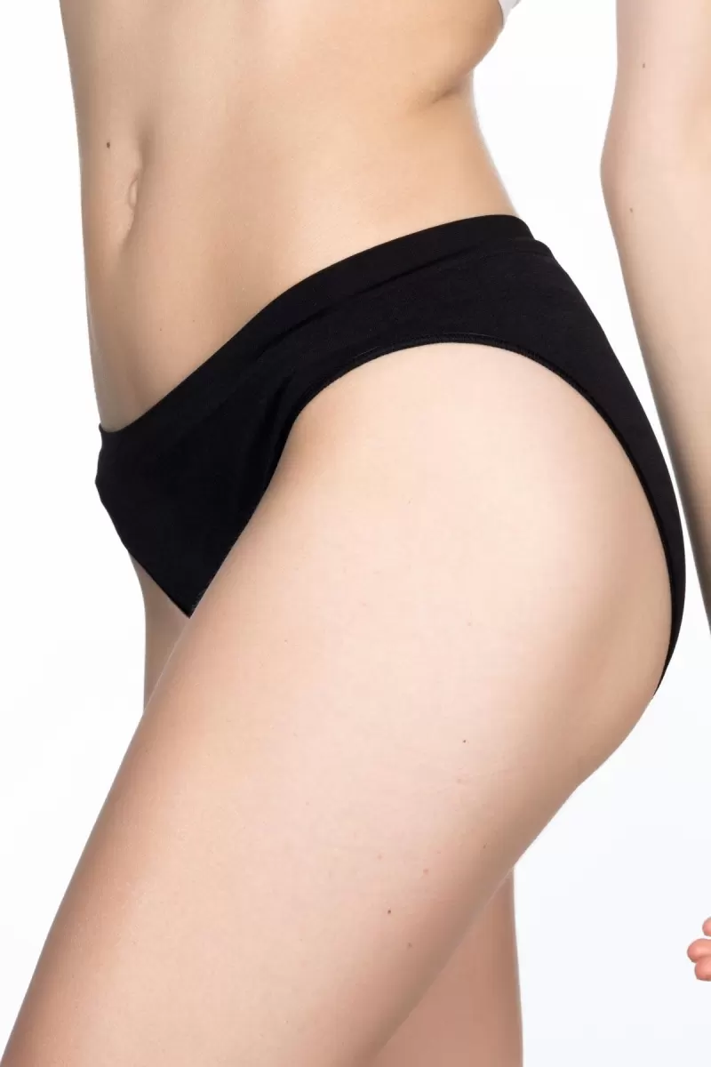 Siyah  3001 Soft Slip Külot
