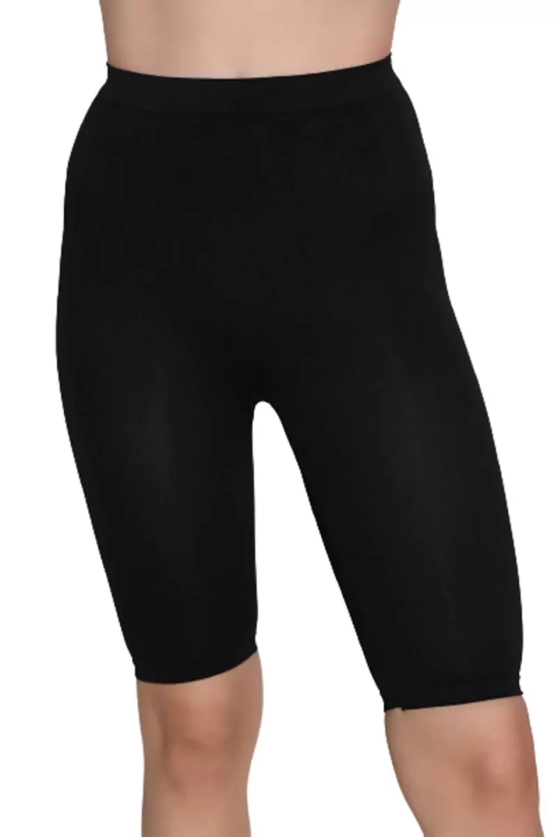 Siyah  3856 Soft Kapri Tayt