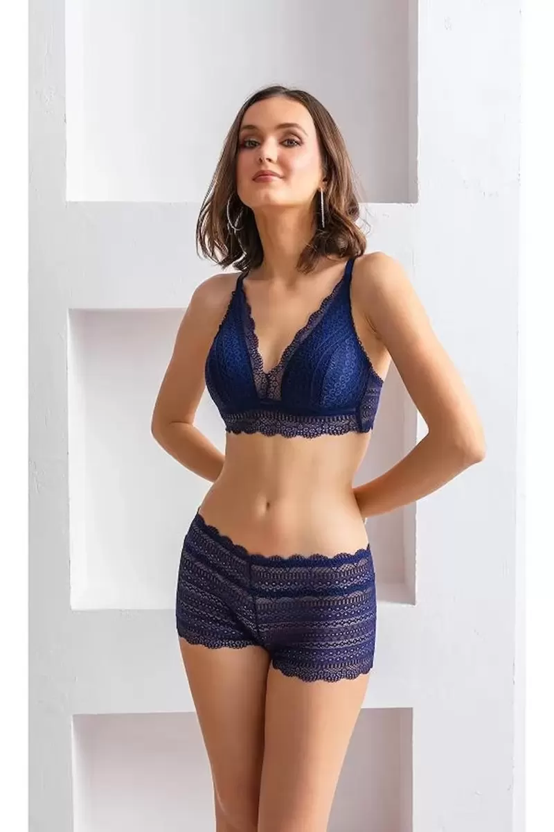 Gallipoli 31813 Bralet Sütyen Ve Boxer Takım