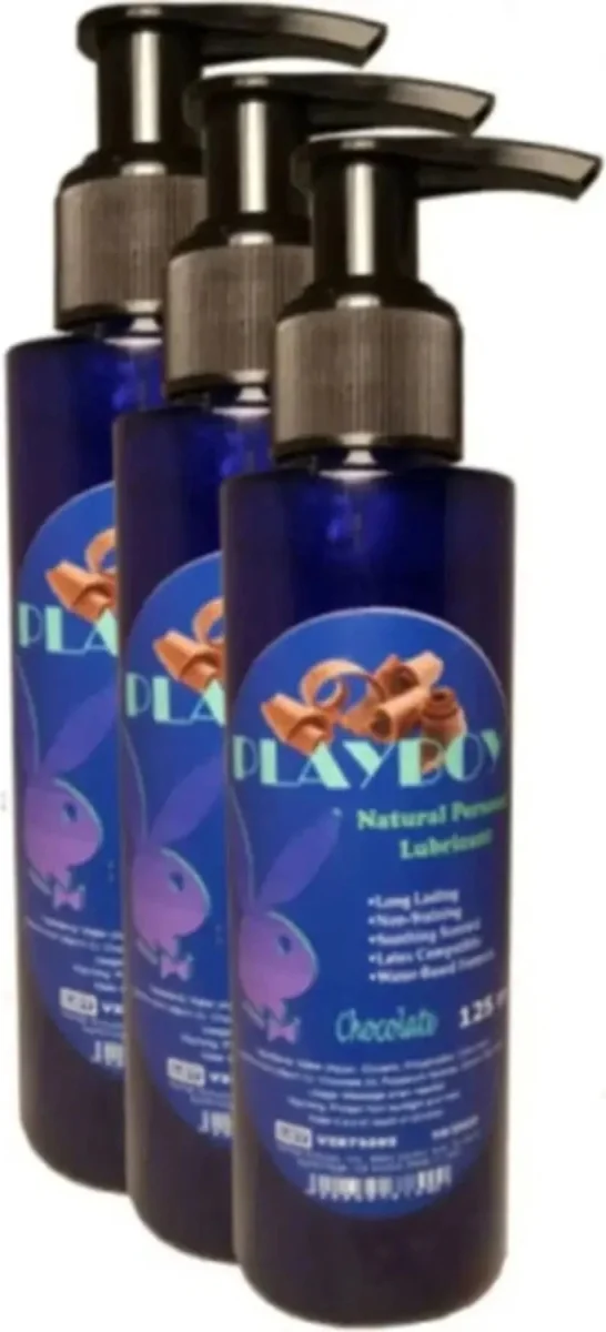 Süper Chocolate Flavor Natural Personal Lubricant 125ML Çikolata Aromalı Kayganlaştırıcı x 3 Adet