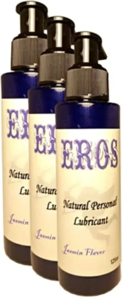 Eros Natural Personal Lubricant Chocolata Flowers 375ML Lubricant Kayganlaştırıcı Jel x 3 Adet