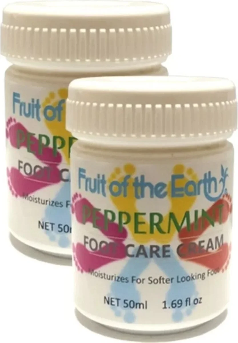 Foot Care Cream Cooling Peppermint 50 ml Ayak Bakım Kremi Nane Ferahlığı ve Kokusu 2 Adet